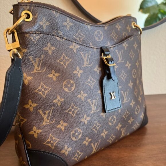 Louis Vuitton Monogram Odeon MM in Black - Picture 1 of 10